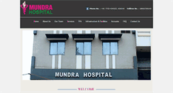 Desktop Screenshot of mundrahospital.com